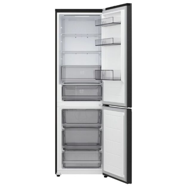 LG GBBSJ10EEP 60/40 Total No Frost Fridge Freezer - Essence Black Steel