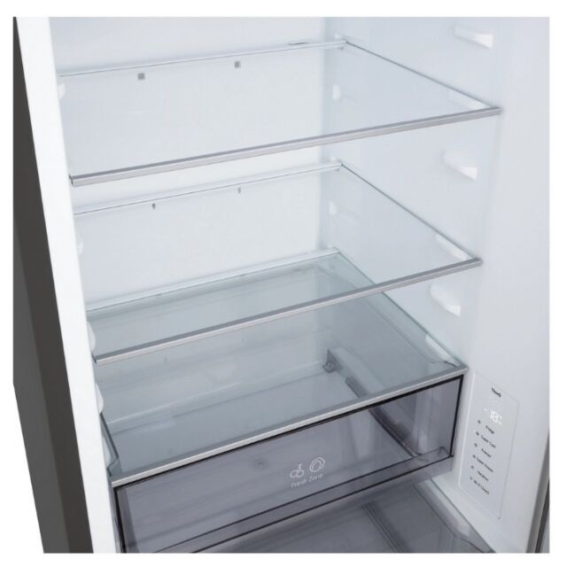 LG GBBSJ10EEP 60/40 Total No Frost Fridge Freezer - Essence Black Steel
