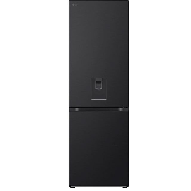 LG GBF3102EEP Naturefresh 60/40 Fridge Freezer - Matte Black