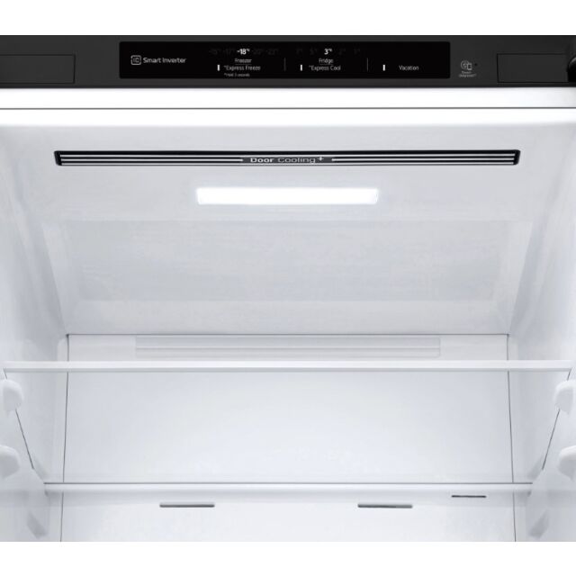 LG GBF3102EEP Naturefresh 60/40 Fridge Freezer - Matte Black