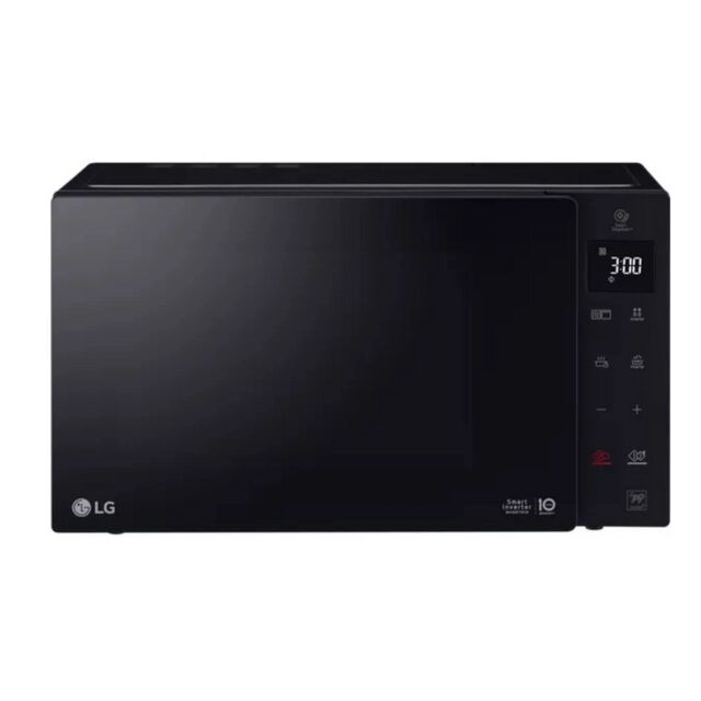 LG MH6535GIS Microwave Oven with Grill and Touch Control Panel - Black