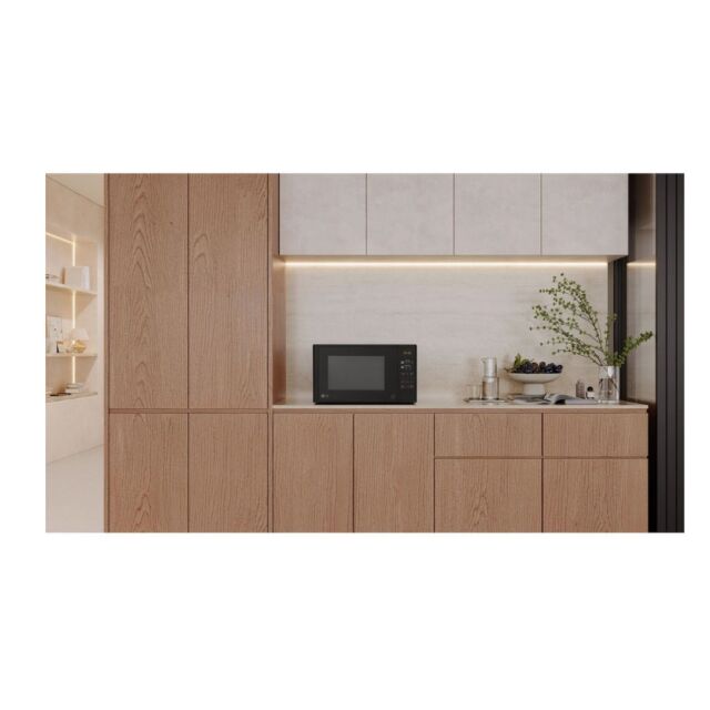 LG MS2042D 20 Litres Microwave - Black