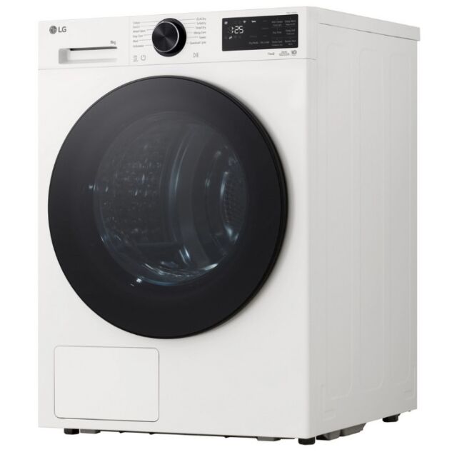 LG RHX5009TWB Series 5 Rhx5009twb 9Kg Heat Pump Tumble Dryer - White