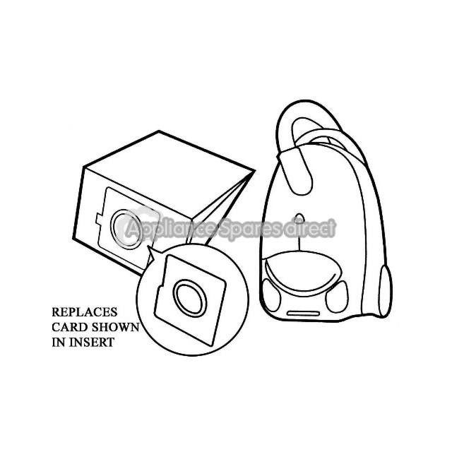 LG SDB272 Paper Dust Bags LG2700