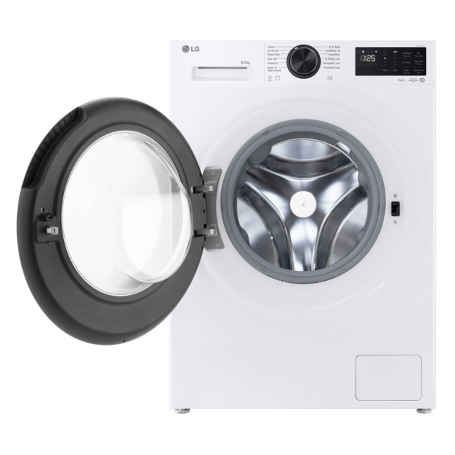 LG W2X5085TLB Series 3 Ai Direct Drive W2x5085tlb 8 Kg Washer Dryer - White