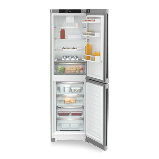 Liebherr CNSFD5704 Fridge Freezer Stainless Steel Look,