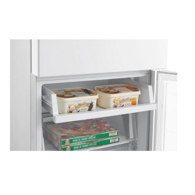 Midea MDRB379FGD01 54.7Cm 60/40 Total No Frost Fridge Freezer - White