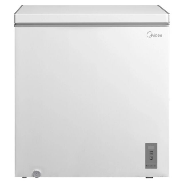 Midea MDRC284FZE01 198 Ltr Static Chest Freezer - White