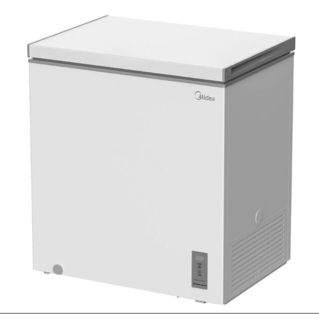 Midea MDRC284FZE01 198 Ltr Static Chest Freezer - White