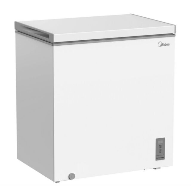 Midea MDRC284FZE01 198 Ltr Static Chest Freezer - White