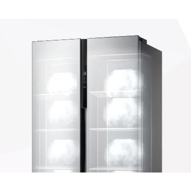 Midea MDRS619FIE46 83.5Cm 460L Frost Free Fridge Freezer - Stainless Steel