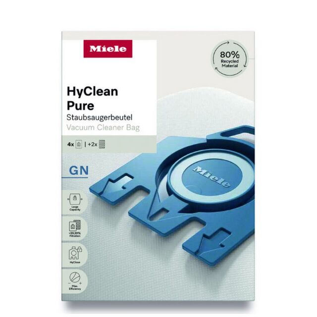 Miele GNHYCLEANPURE Vacuum Cleaner Bags - 4 Pack