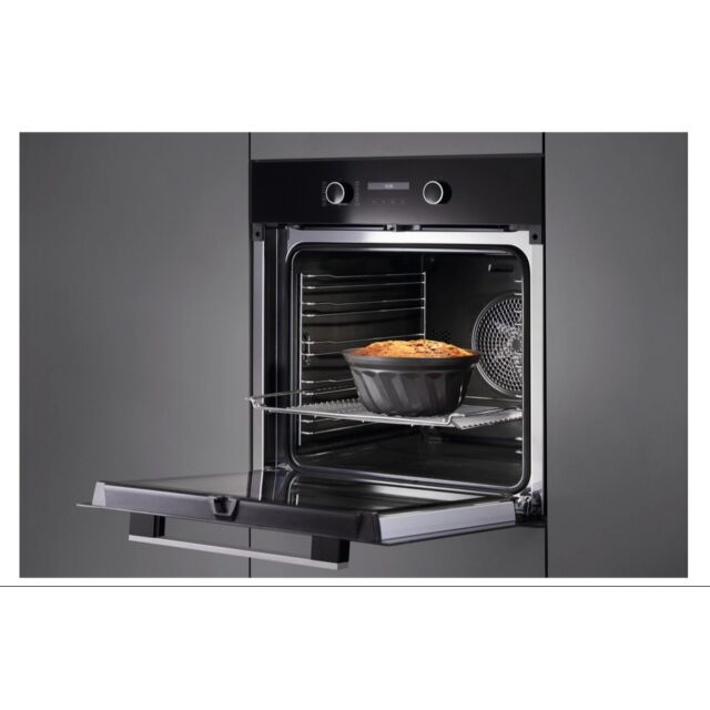Miele H 2465 BP 59.5Cm Built In Electric Single Oven - Black & Stainless Steel