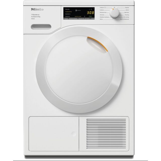Miele TEA525 WP Tea525 8Kg Heat Pump Tumble Dryer - White