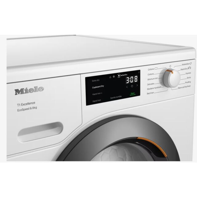 Miele TEC645 WP 8Kg Tumble Dryer - White