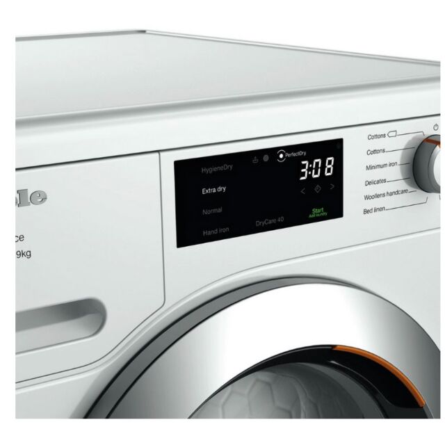 Miele TEH785 WP 9Kg Heat Pump Tumble Dryer - White