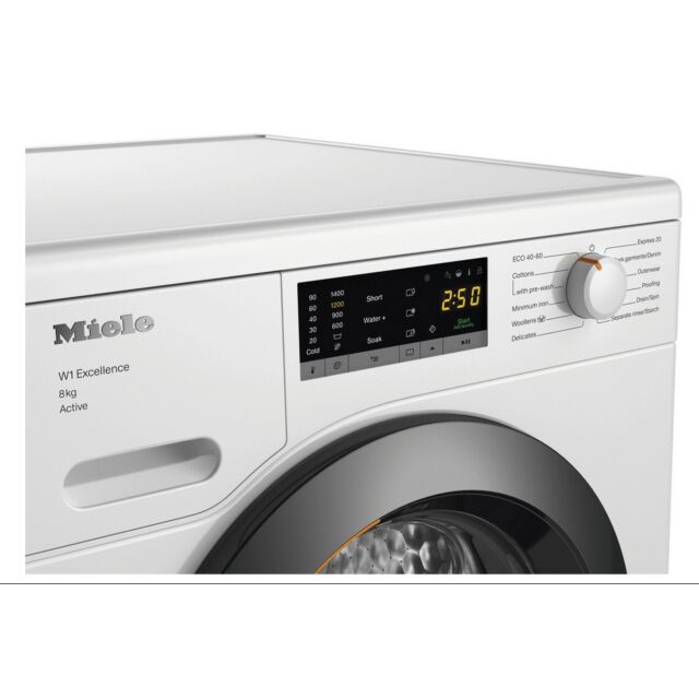Miele WEA125 WCS 8Kg 1400 Spin Washing Machine - White