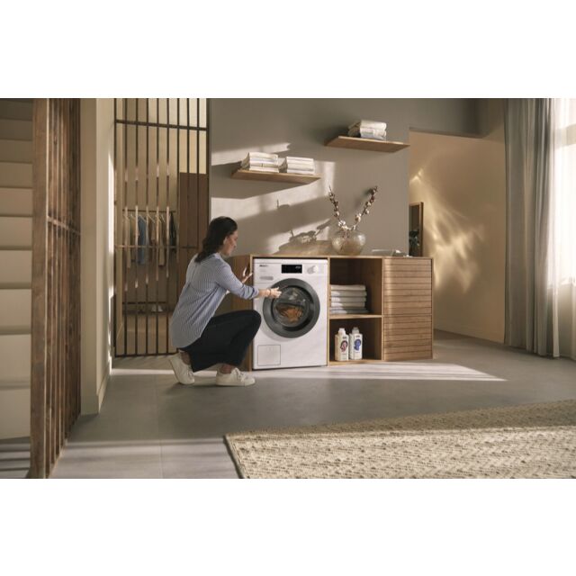 Miele WEB365 WCS 8kg 1400 Spin Washing Machine - Lotus White