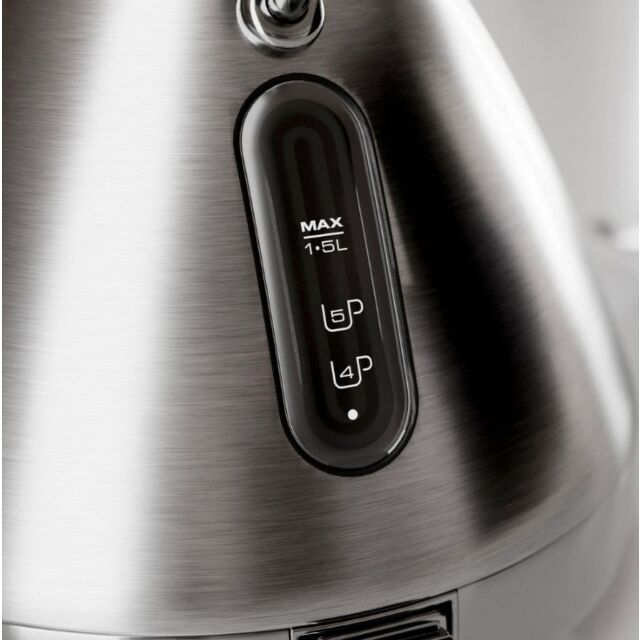 Morphy Richards 100130 1.5 Litres Venture Pyramid Rapid Boil Kettle - Brushed Stainless Steel
