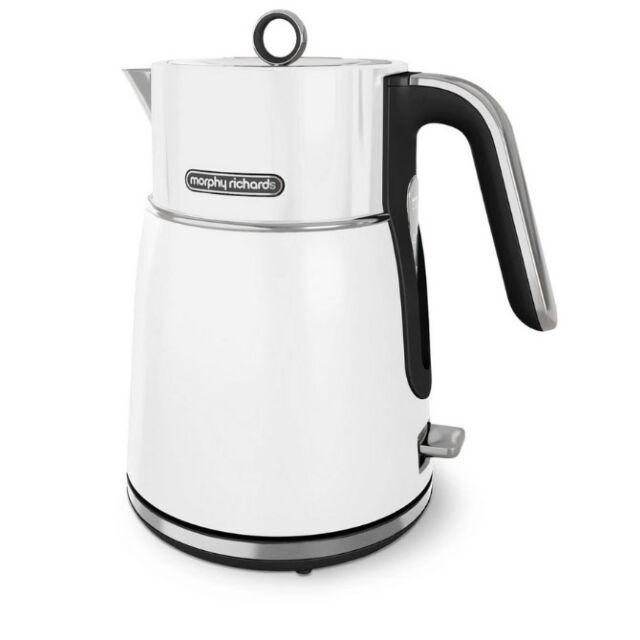 Morphy Richards 100704 1.5 Litres Signature Matt Jug Kettle - Moonlight White