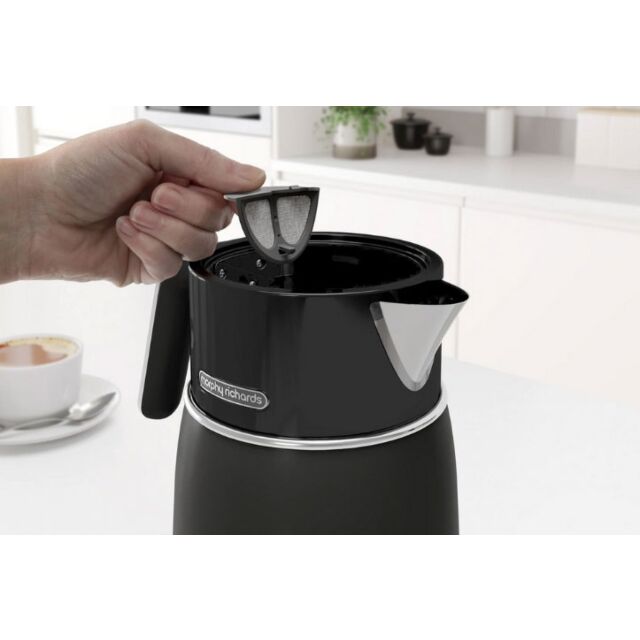 Morphy Richards 100744 1.5 Litres Signature Matt Jug Kettle - Black