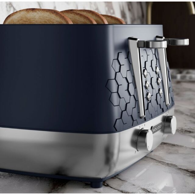 Morphy Richards 243021 Cassini 4-Slice Toaster Outer Space - Blue