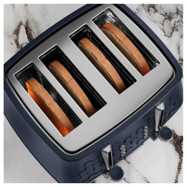 Morphy Richards 243021 Cassini 4-Slice Toaster Outer Space - Blue