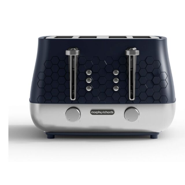 Morphy Richards 243021 Cassini 4-Slice Toaster Outer Space - Blue
