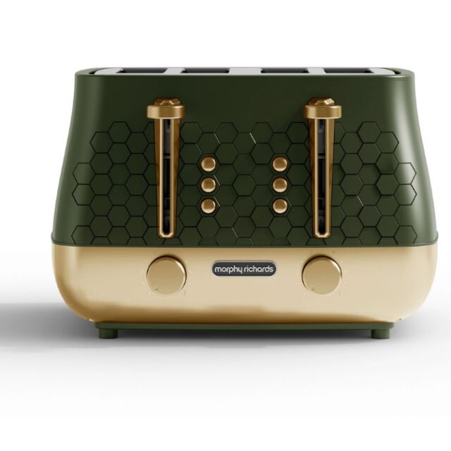 Morphy Richards 243022 Cassini 4-Slice Toaster Olivine - Green