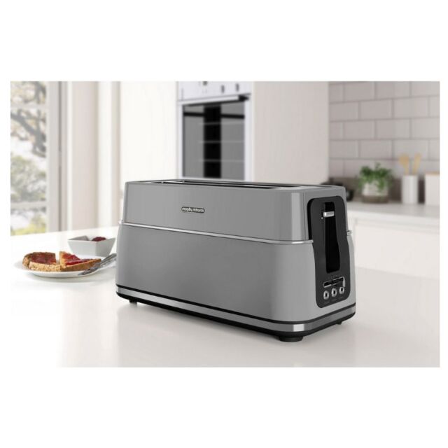 Morphy Richards 245705 Signature 4 Slice Toaster - Grey