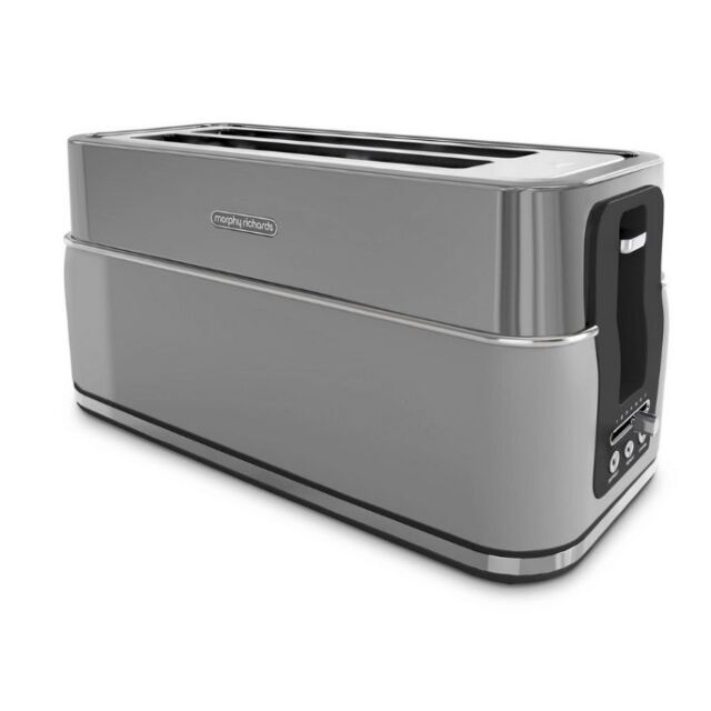 Morphy Richards 245705 Signature 4 Slice Toaster - Grey