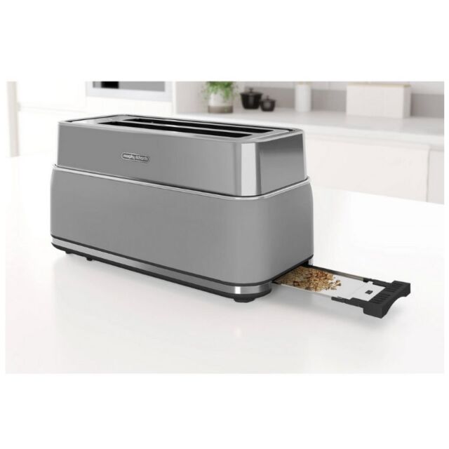 Morphy Richards 245705 Signature 4 Slice Toaster - Grey