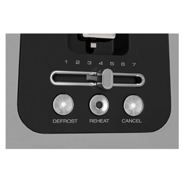 Morphy Richards 245705 Signature 4 Slice Toaster - Grey