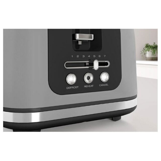 Morphy Richards 245705 Signature 4 Slice Toaster - Grey