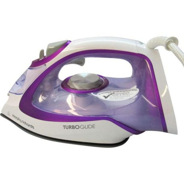 Morphy Richards 302000 303250 Turboglide Steam Iron - Purple
