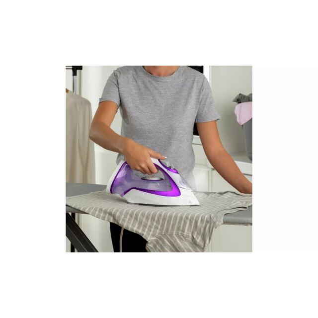Morphy Richards 302000 303250 Turboglide Steam Iron - Purple