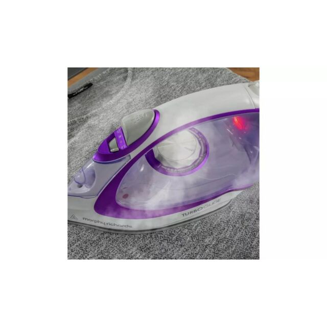 Morphy Richards 302000 303250 Turboglide Steam Iron - Purple