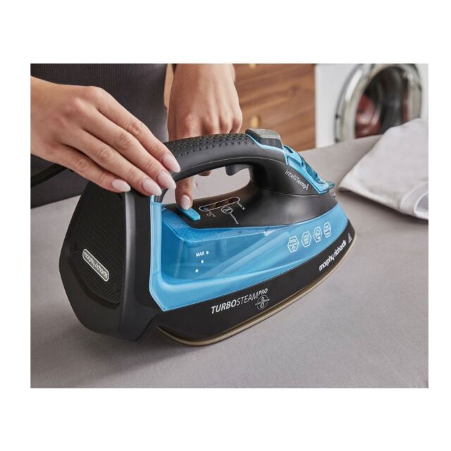 Morphy Richards 303210 Turbosteam 3100W Pro Digital Intellitemp Iron - Blue