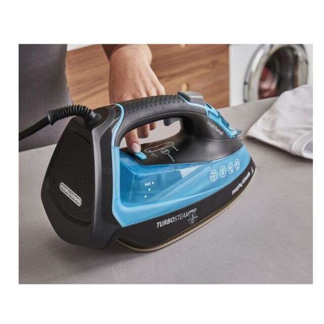 Morphy Richards 303210 Turbosteam 3100W Pro Digital Intellitemp Iron - Blue