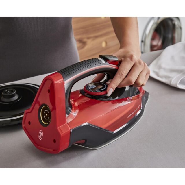 Morphy Richards 303250 Easycharge Cordless Steam Iron - Red