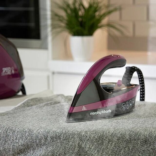 Morphy Richards 332102 Speedsteam Pro Steam Generator - Purple