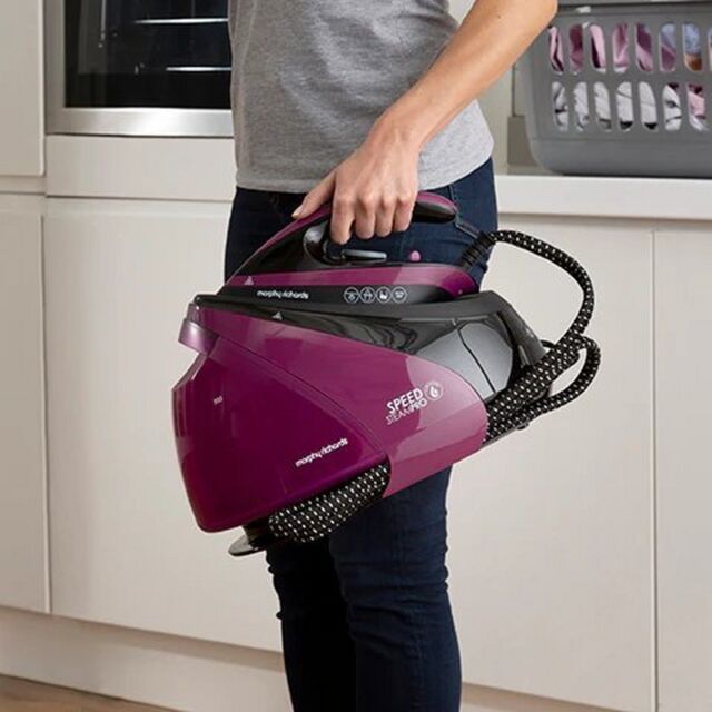 Morphy Richards 332102 Speedsteam Pro Steam Generator - Purple