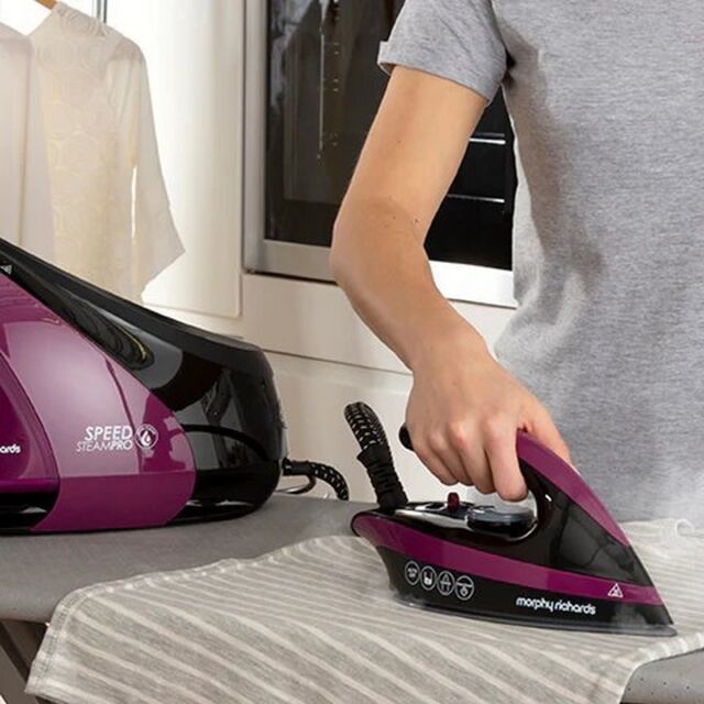 Morphy Richards 332102 Speedsteam Pro Steam Generator - Purple