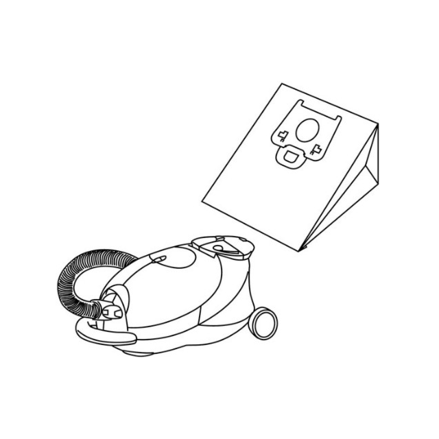 Moulinex Replacement Vacuum Cleaner Paper Dust Bags SDB291