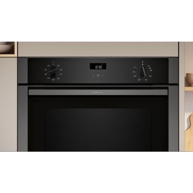 Neff B1ACE4AG3BN 50, Built-in oven, 60 x 60 cm, Graphite-Grey