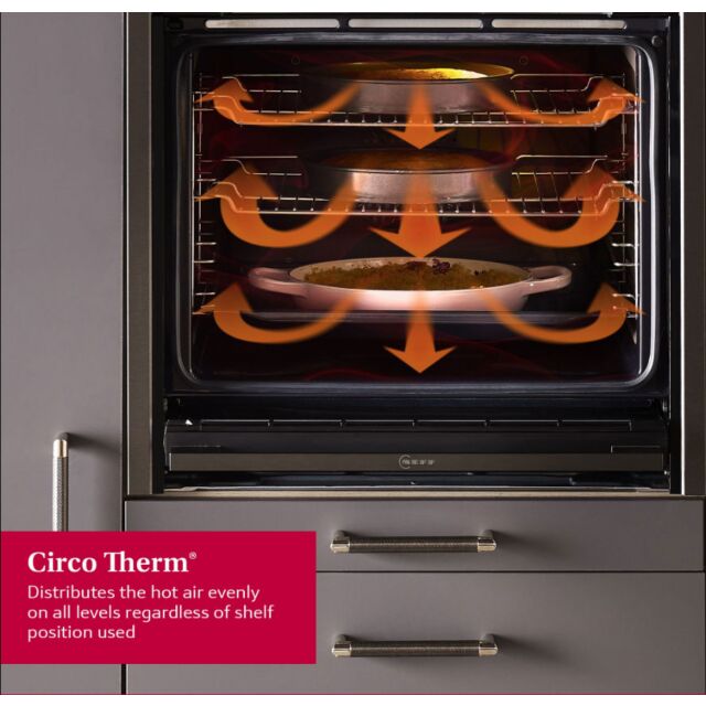 Neff B1DCC0AK3B N 30, Built-in oven, 60 x 60 cm, Black