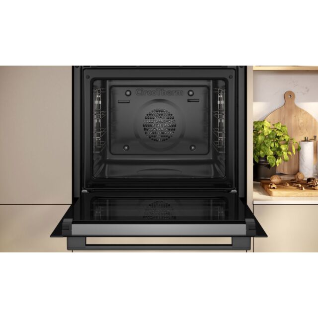 Neff B2ACH7AG7B N 50, Built-in oven, 60 x 60 cm, Graphite-Grey, Pyrolytic Self Cleaning Oven