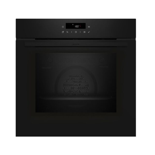 Neff B2CCJ7AK0B N 30, Built-In Oven, 60 X 60 Cm, Black, Pyrolytic Oven