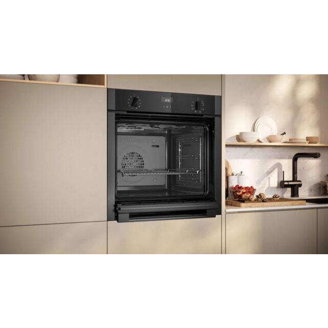 Neff B3ACE4AG3B N 50, Built-in oven, 60 x 60 cm, Graphite-Grey, Slide & Hide