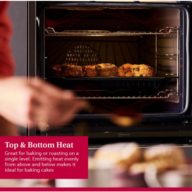 Neff B3ACE4AG3B N 50, Built-in oven, 60 x 60 cm, Graphite-Grey, Slide & Hide